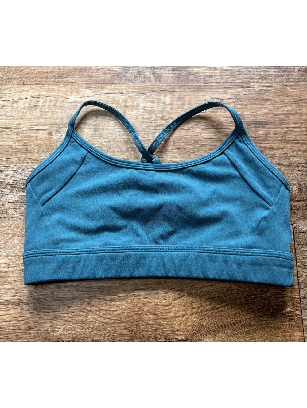 Alphalete Women's Teal Blue Sports Bra with Adjustable Straps Size Small